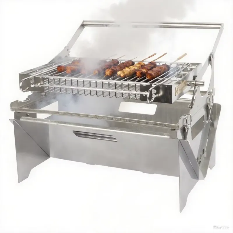 Outdoor Camping Stove Wood - Custom Foldable Portable Campfire Fire Pit