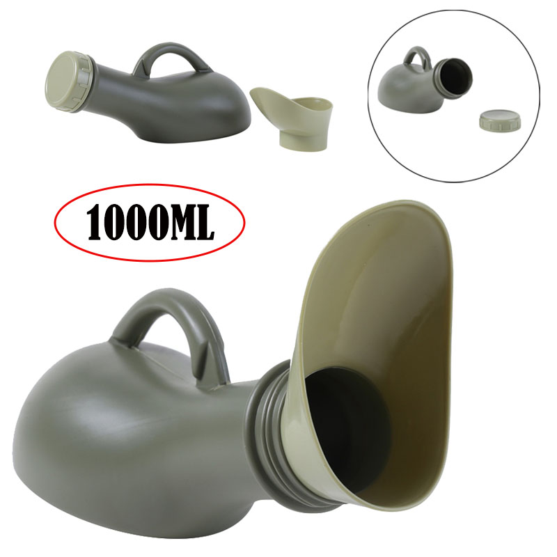 Outdoor Camping Water Tank - 1000ML Unisex Urine Portable Bottle Plastic