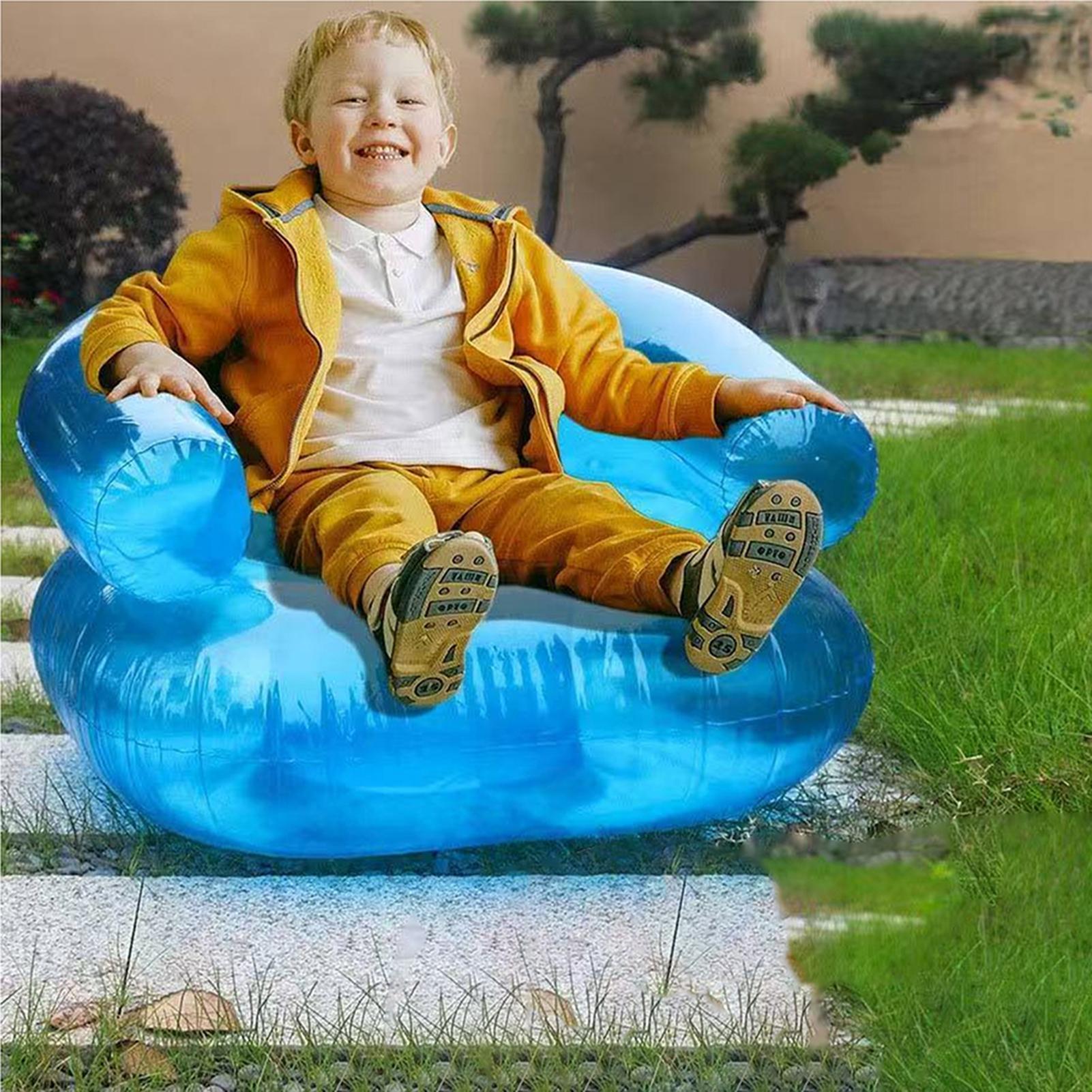 Outdoor Camping Movies - Inflatable Lounge Chair Portable Soft Lounger
