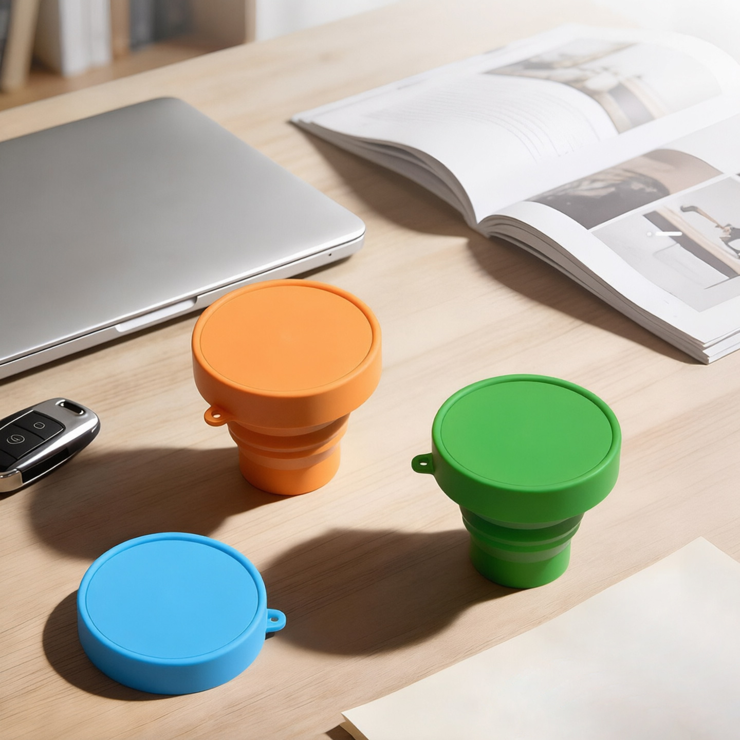 Outdoor Camping Water Tank - Portable Collapsible Silicone Water Cup/Bottle –