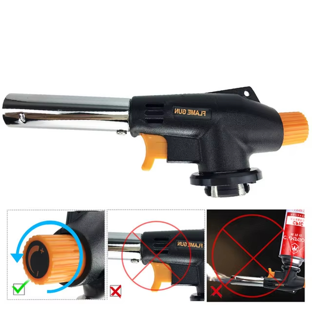 Outdoor Camping Bbq - Outdoor Camping Welding Gas Burner Flame