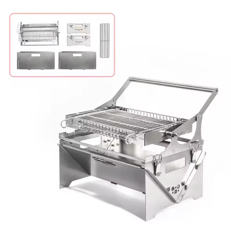 Custom Foldable Portable Campf - Outdoor Camping Stove Wood review and price