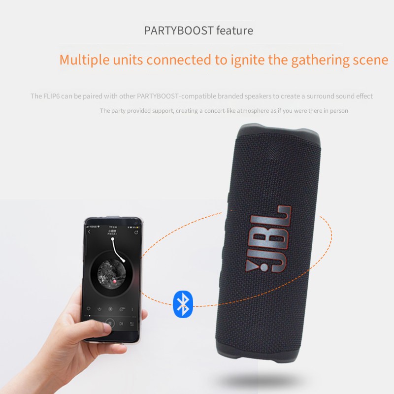JBL FLIP6 Portable Bluetooth S - Outdoor Camping Movies review and price