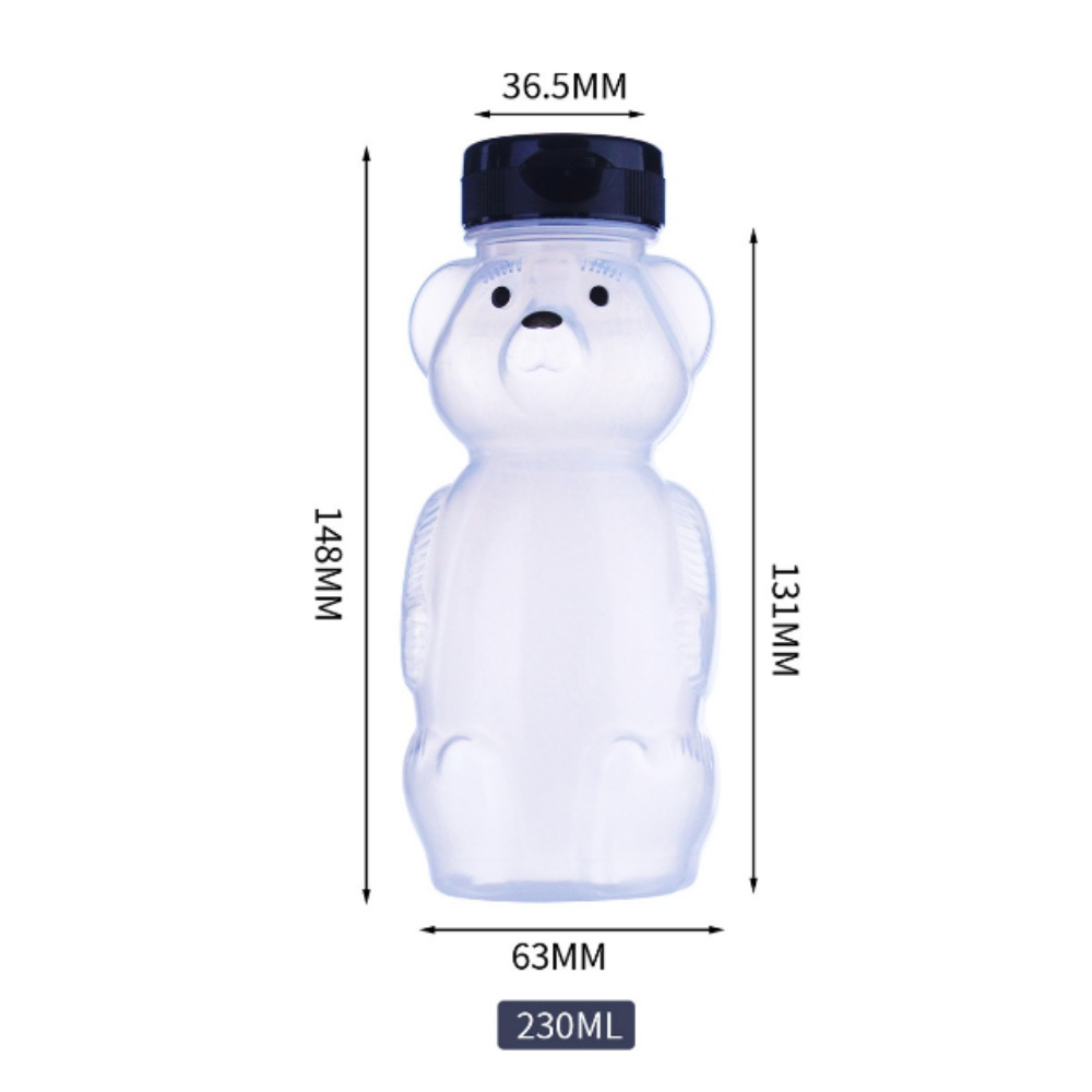 1PCS 230ml Bear Plastic Bottle - Bear Canister review and price