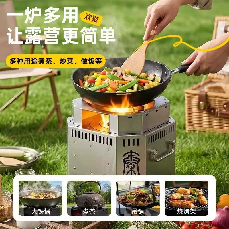 Stainless Steel Wood Stove, Sm - Outdoor Camping Stove Wood review and price