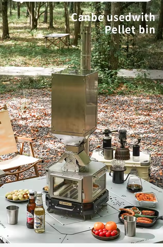 HOMFUL Portable Firewood Stove - Outdoor Camping Stove Wood review and price