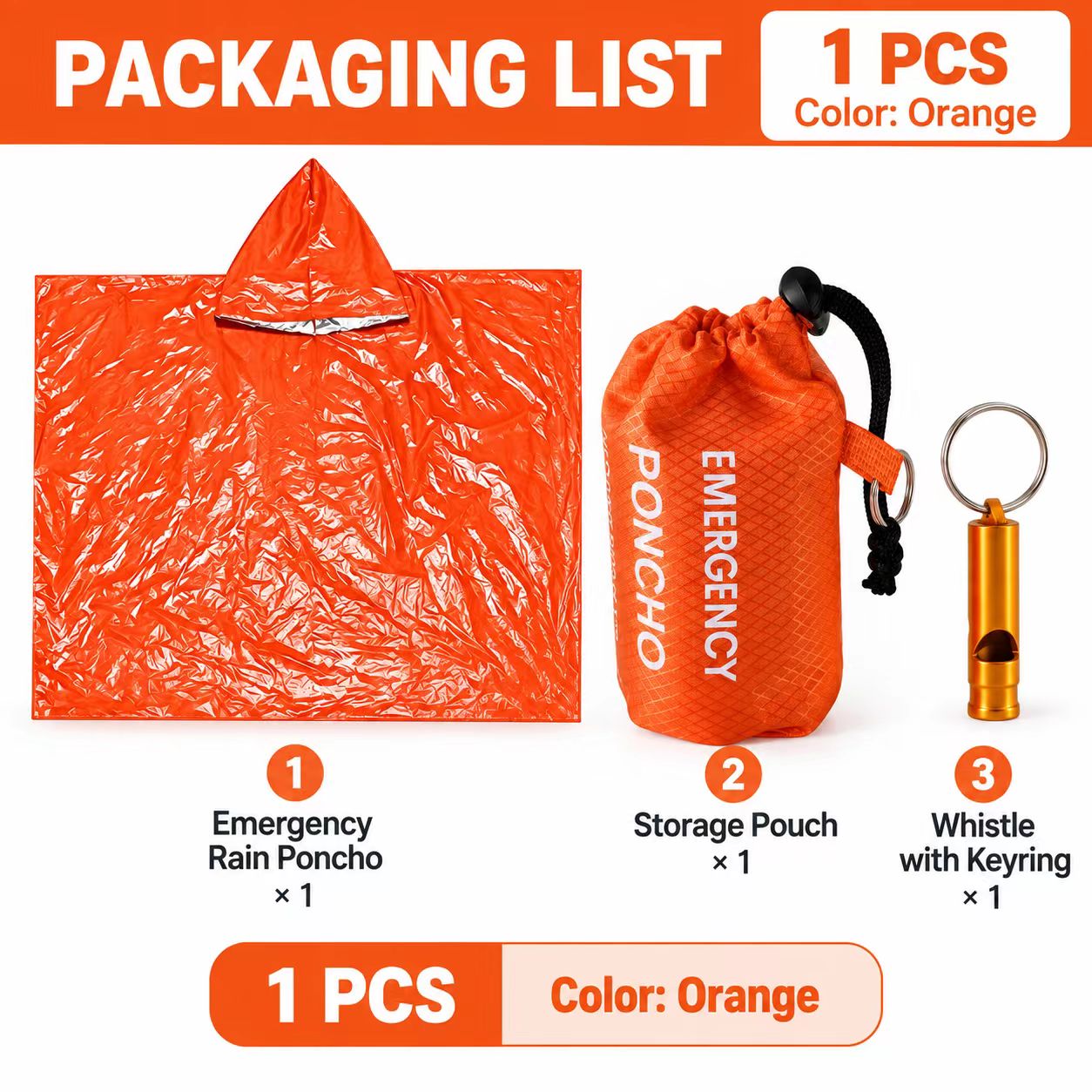 1Pc Lightweight Waterproof Rai - Outdoor Camping Gear review and price