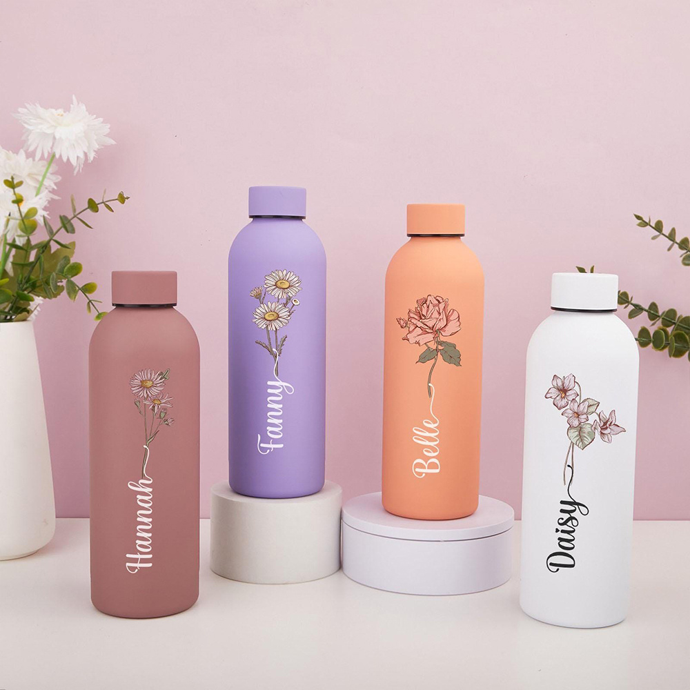 Customized Floral Water Bottle - Outdoor Camping Water Tank review and price