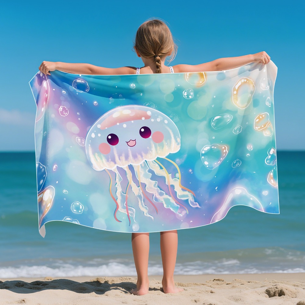 Cartoon Pattern Beach Towel Ki - Outdoor Camping Blanket review and price