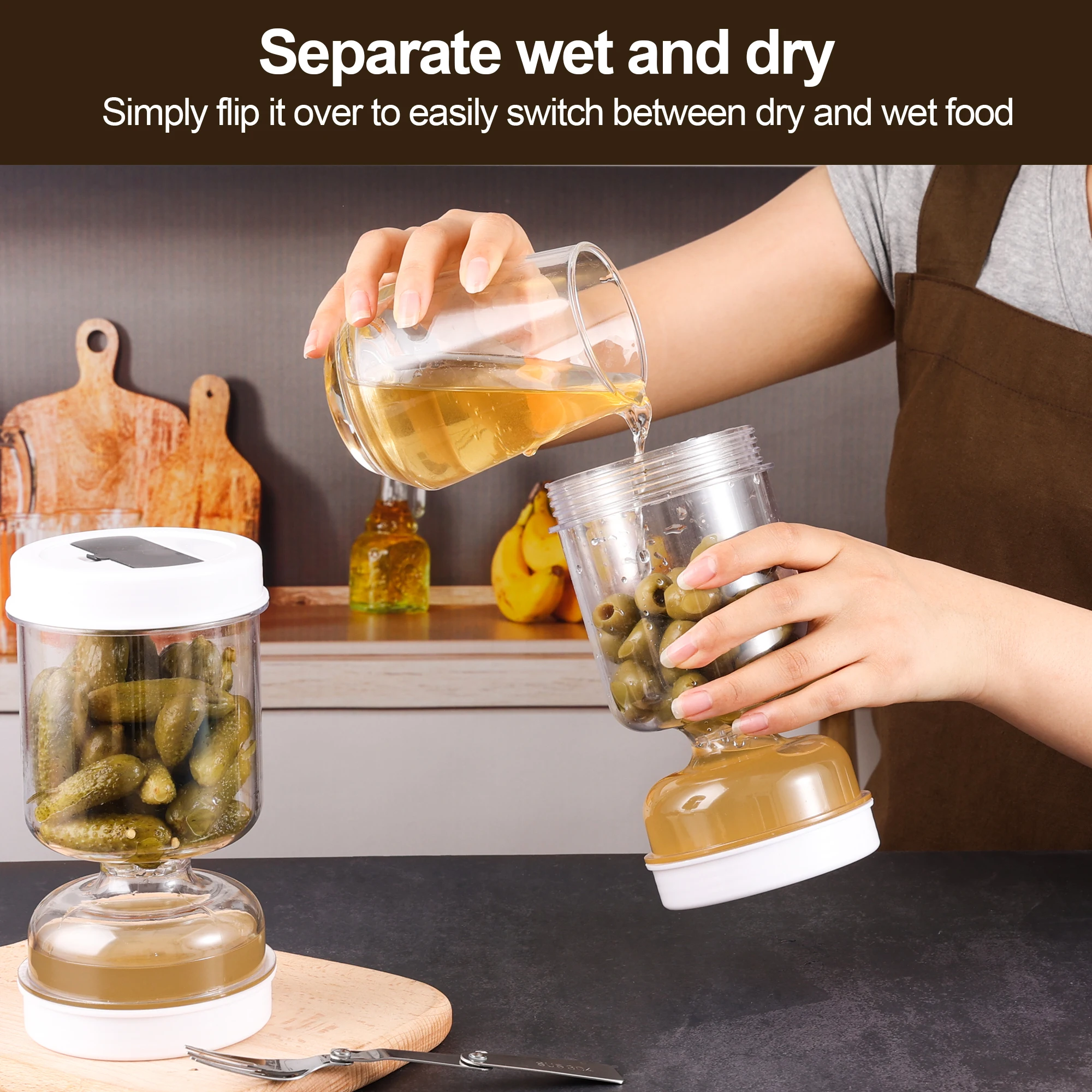 Pickles Jar With Forks Dry and - Bear Canister review and price