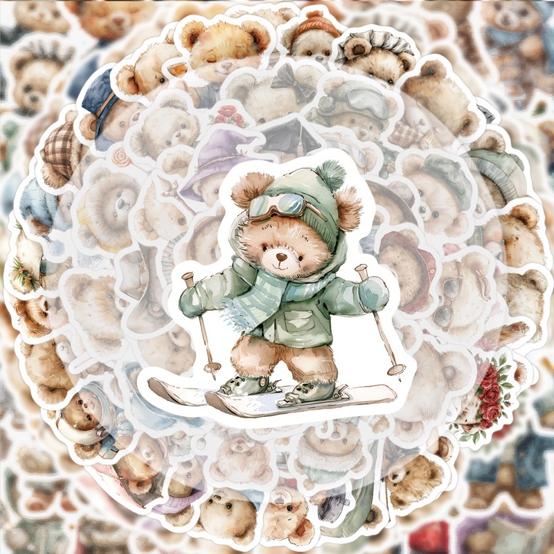 55 Retro Cute Teddy Bear Graff - Bear Canister review and price