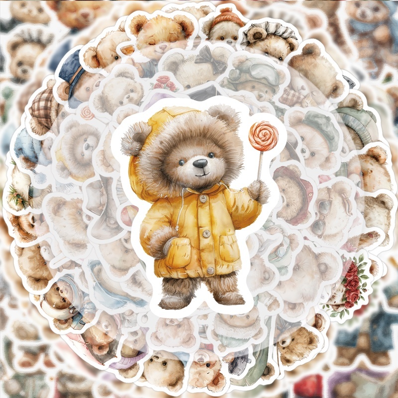55 Retro Cute Teddy Bear Graff - Bear Canister review and price