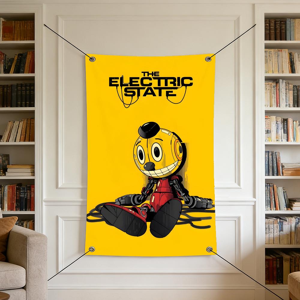 Movie The Electric State Flags - Outdoor Camping Movies review and price