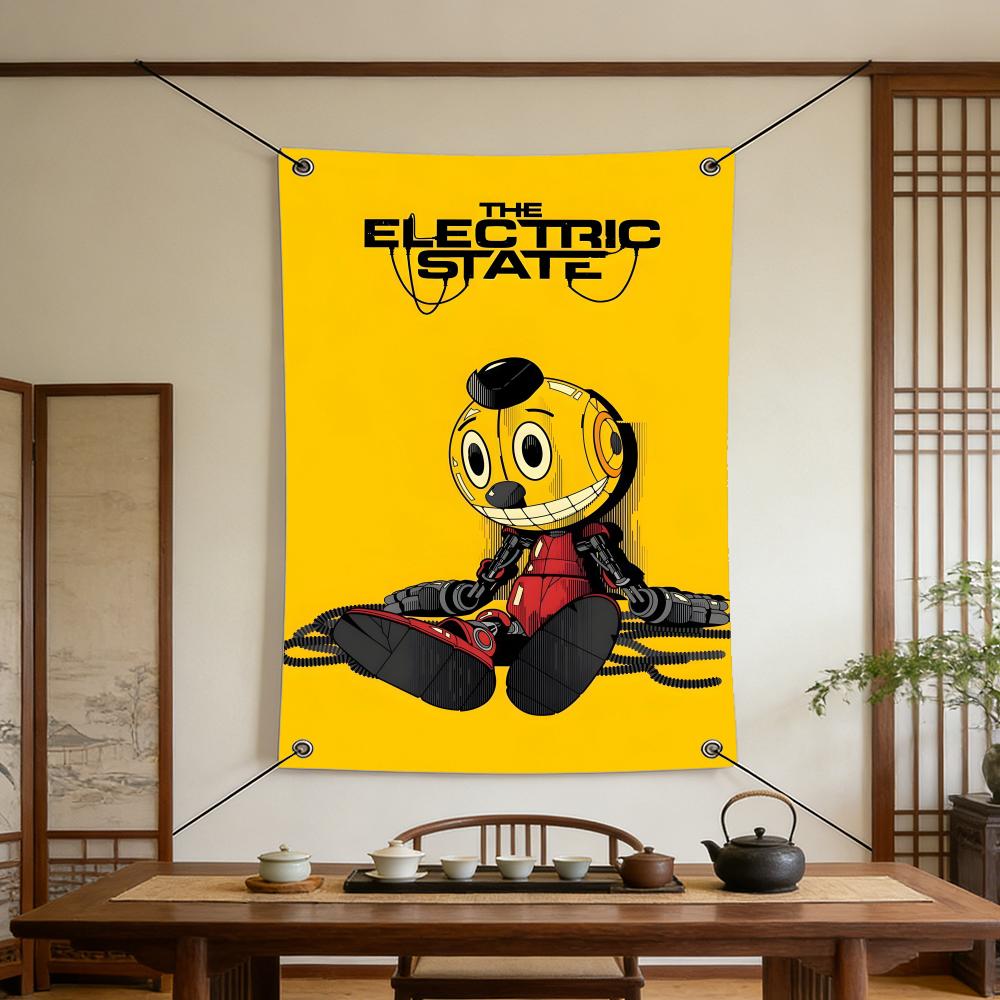 Movie The Electric State Flags - Outdoor Camping Movies review and price