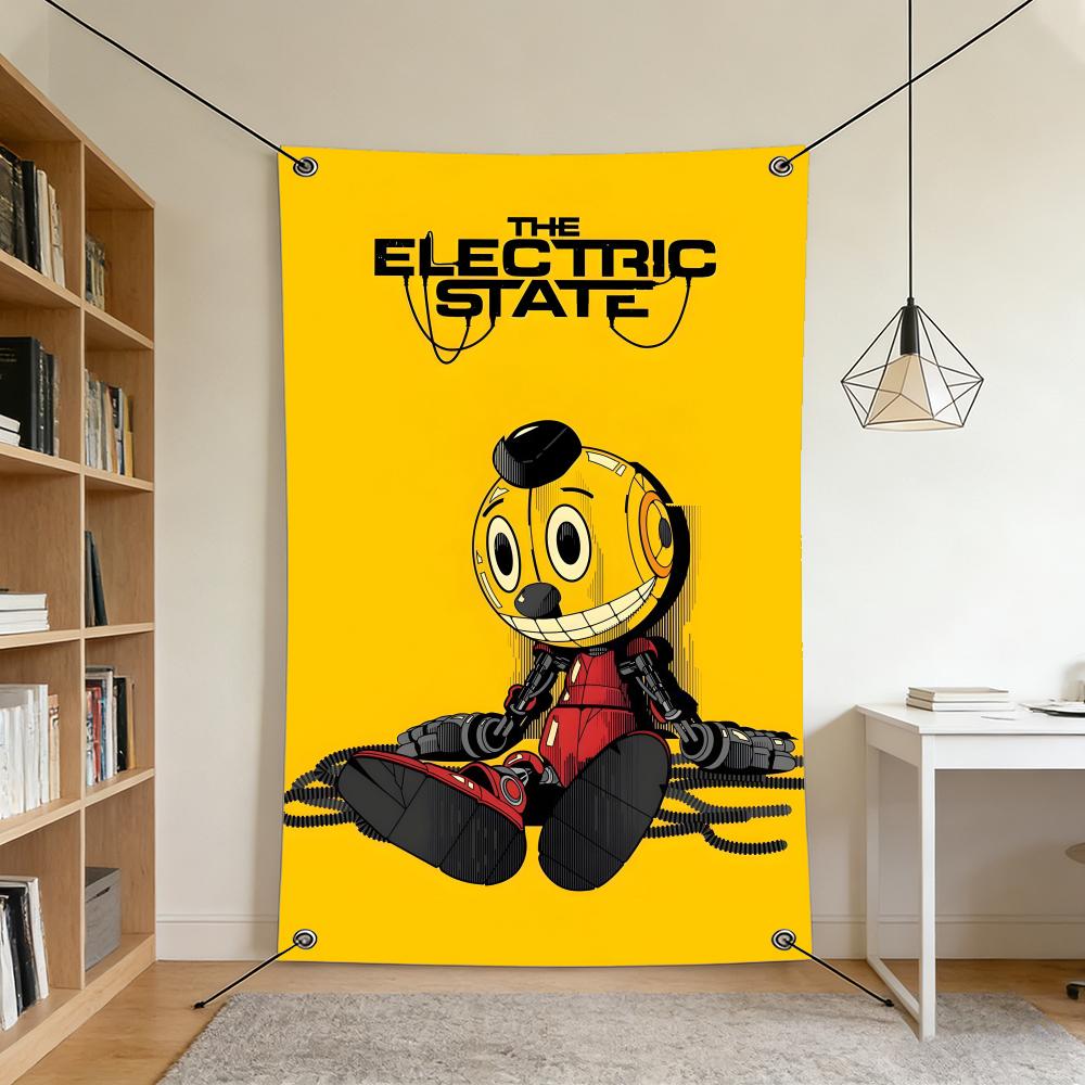 Movie The Electric State Flags - Outdoor Camping Movies review and price