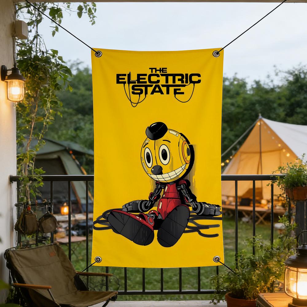 Movie The Electric State Flags - Outdoor Camping Movies review and price