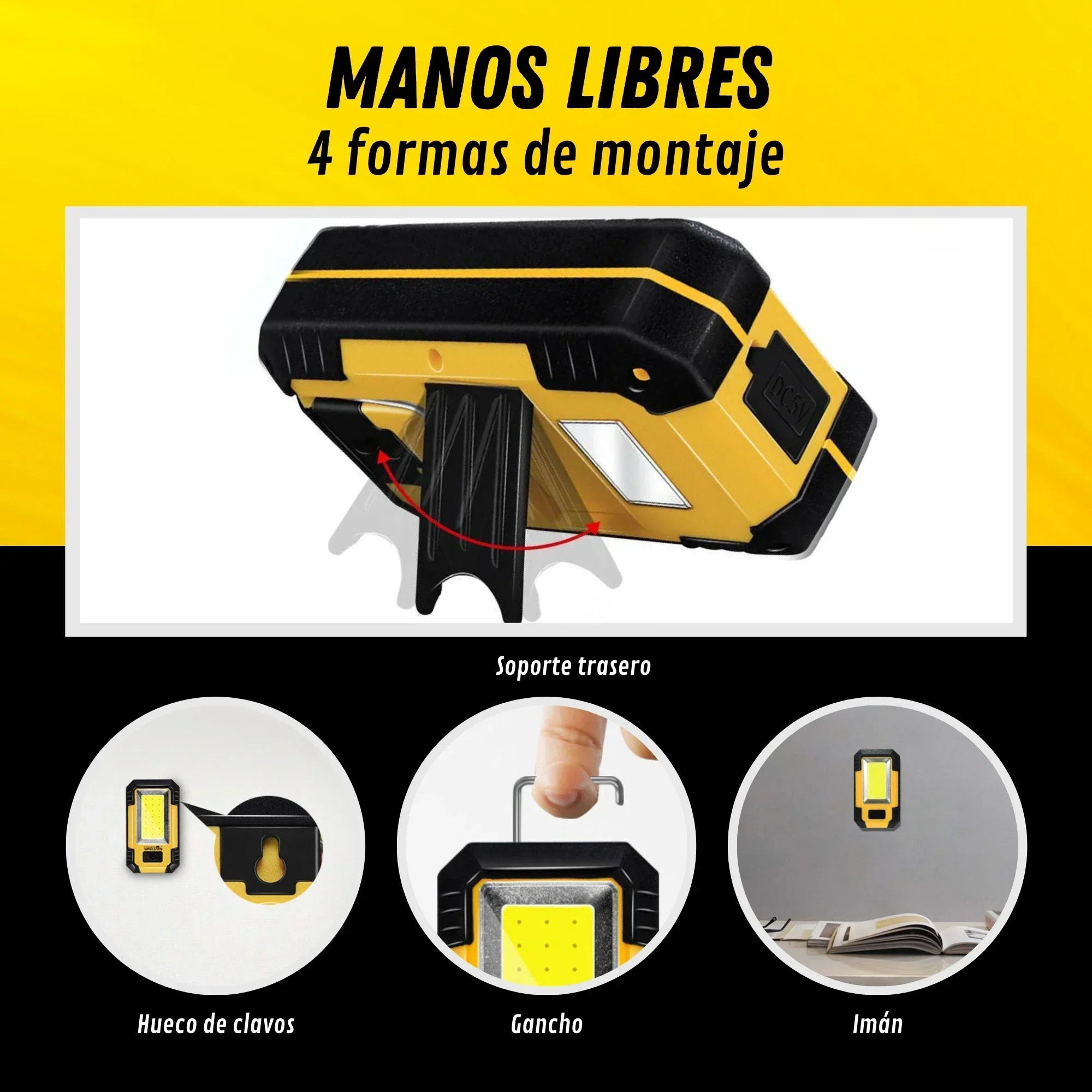 Rechargeable 4000MaH Work Ligh - Outdoor Camping Lantern review and price