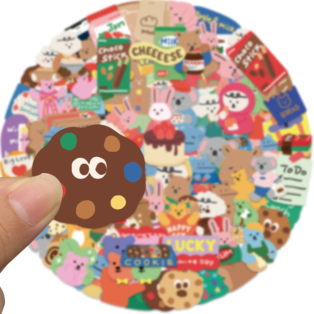 100pcs Pack Cartoon Dailylike  - Bear Canister review and price