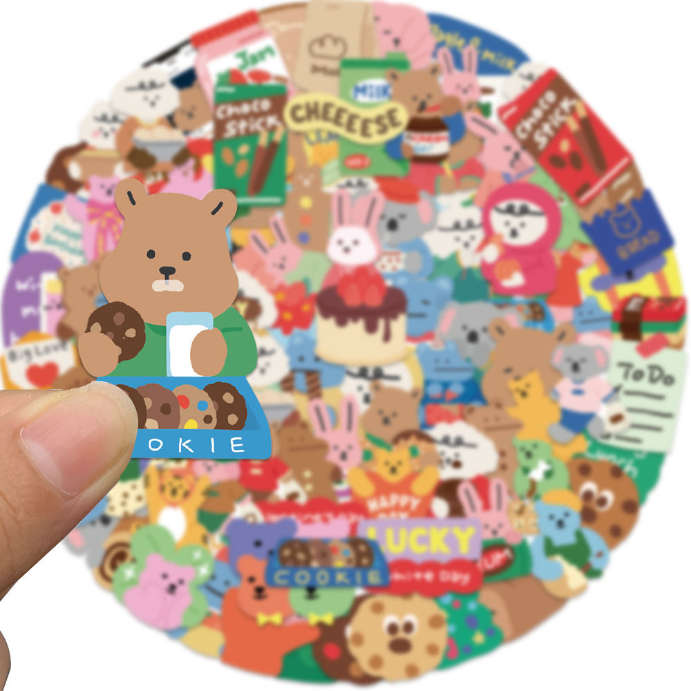 100pcs Pack Cartoon Dailylike  - Bear Canister review and price