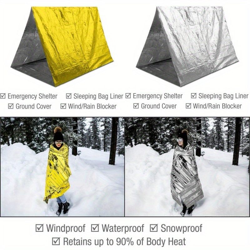 Emergency Mylar Insulation Bla - Outdoor Camping Blanket review and price