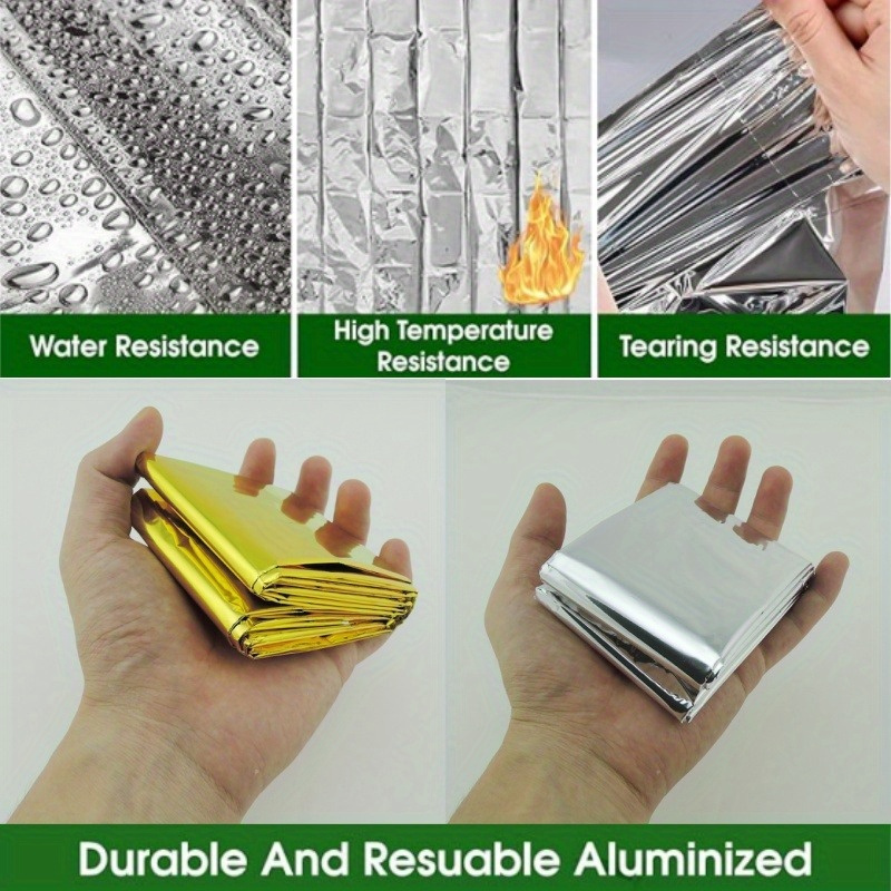Emergency Mylar Insulation Bla - Outdoor Camping Blanket review and price