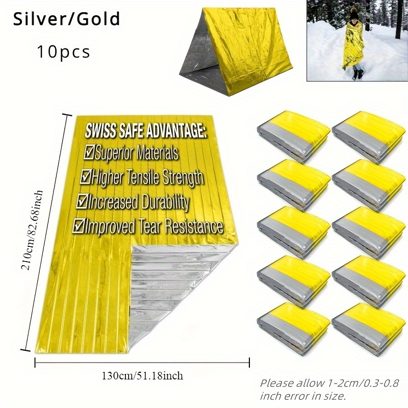 Emergency Mylar Insulation Bla - Outdoor Camping Blanket review and price