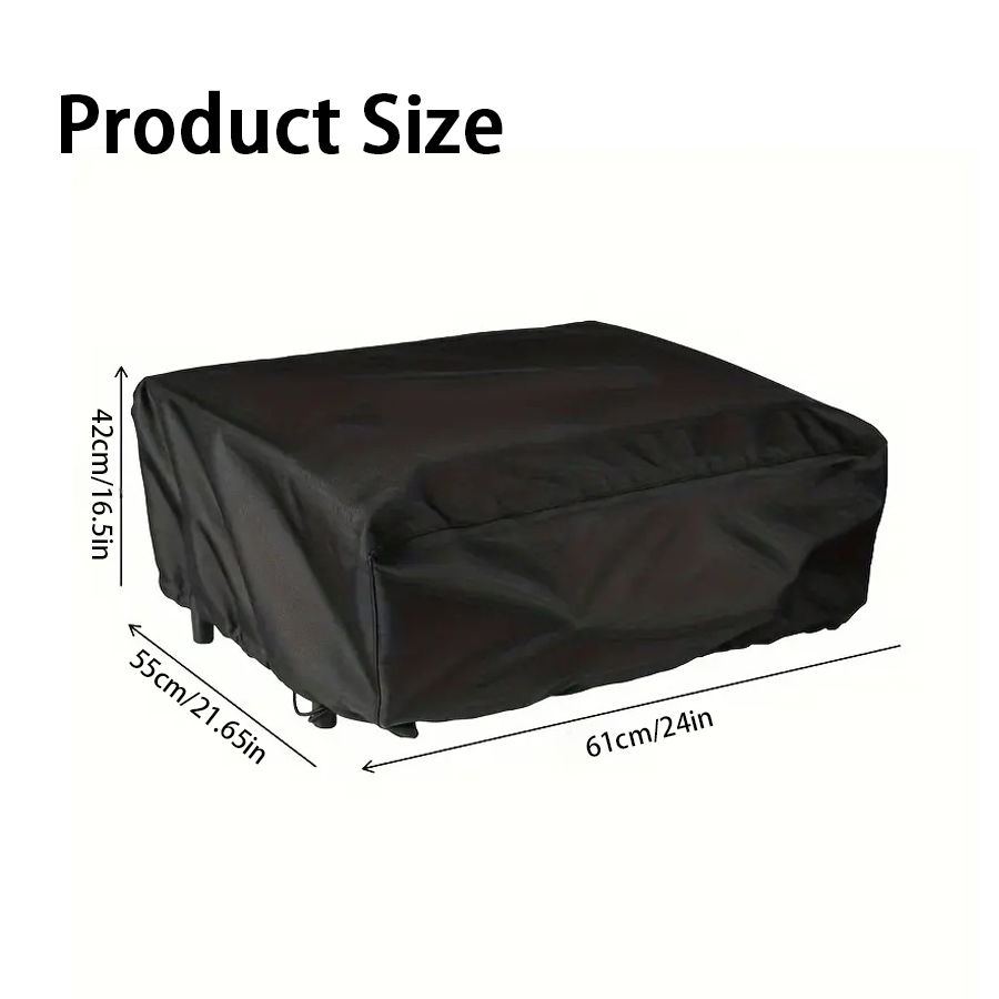1pc Black Oven Protective Cove - Outdoor Camping Bbq review and price