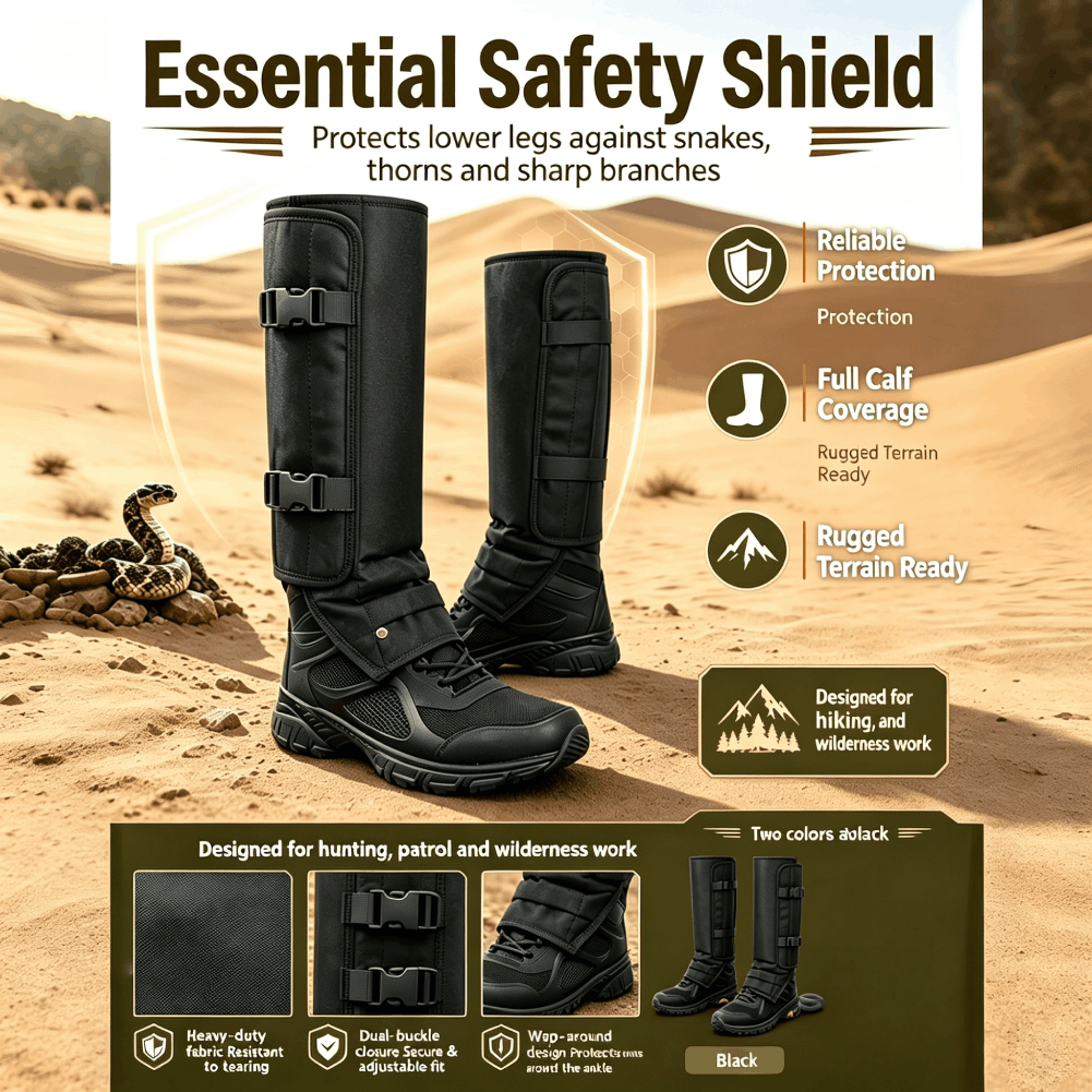 Snake‑bite Proof Leg Gaiters W - Outdoor Camping Gear review and price