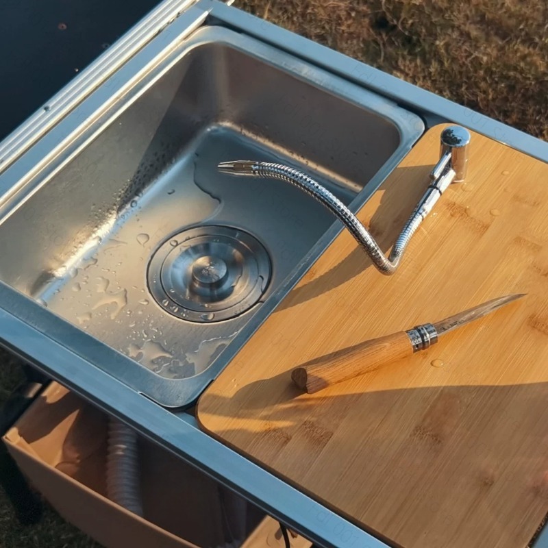 Camping Sink Module with Fauce - Outdoor Camping Kitchen With Sink review and price