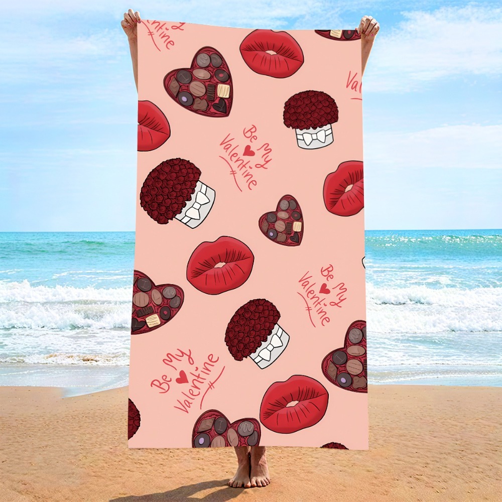 Heart Symbol Bath Towel 27x55i - Outdoor Camping Blanket review and price
