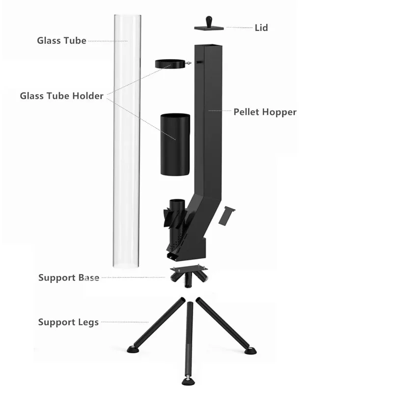 Winter Pellet Stove, Heating S - Outdoor Camping Stove Wood review and price