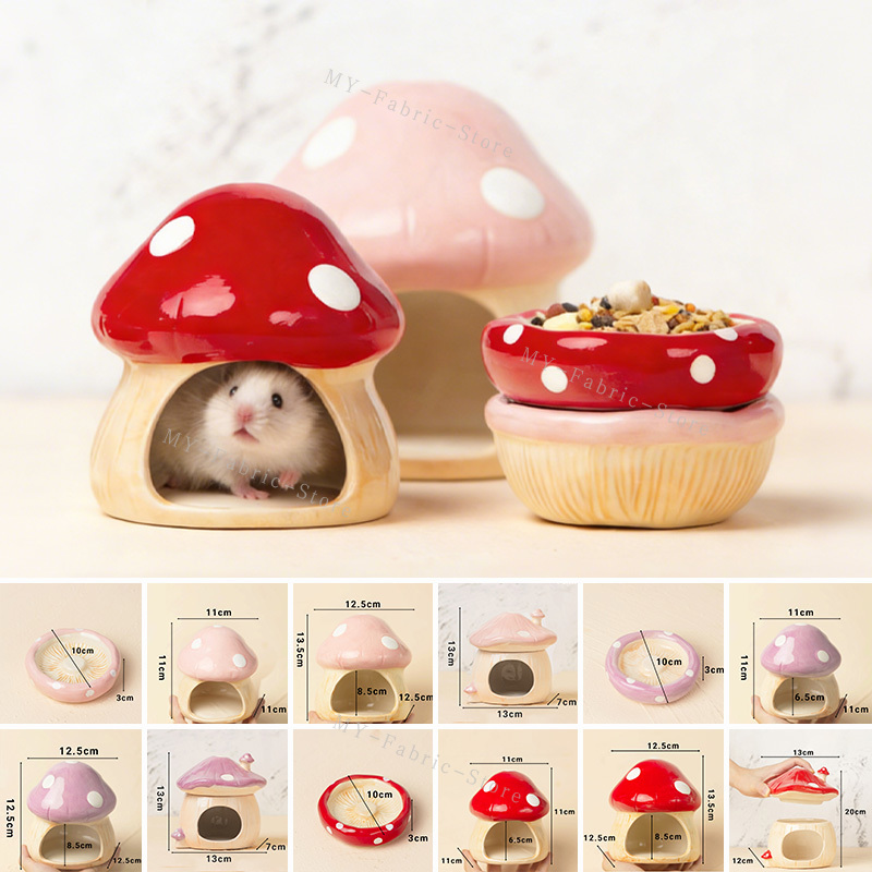 1pcs Cute Ceramic Mushroom Ham - Bear Canister review and price