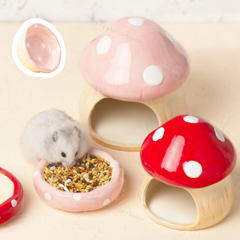1pcs Cute Ceramic Mushroom Ham - Bear Canister review and price