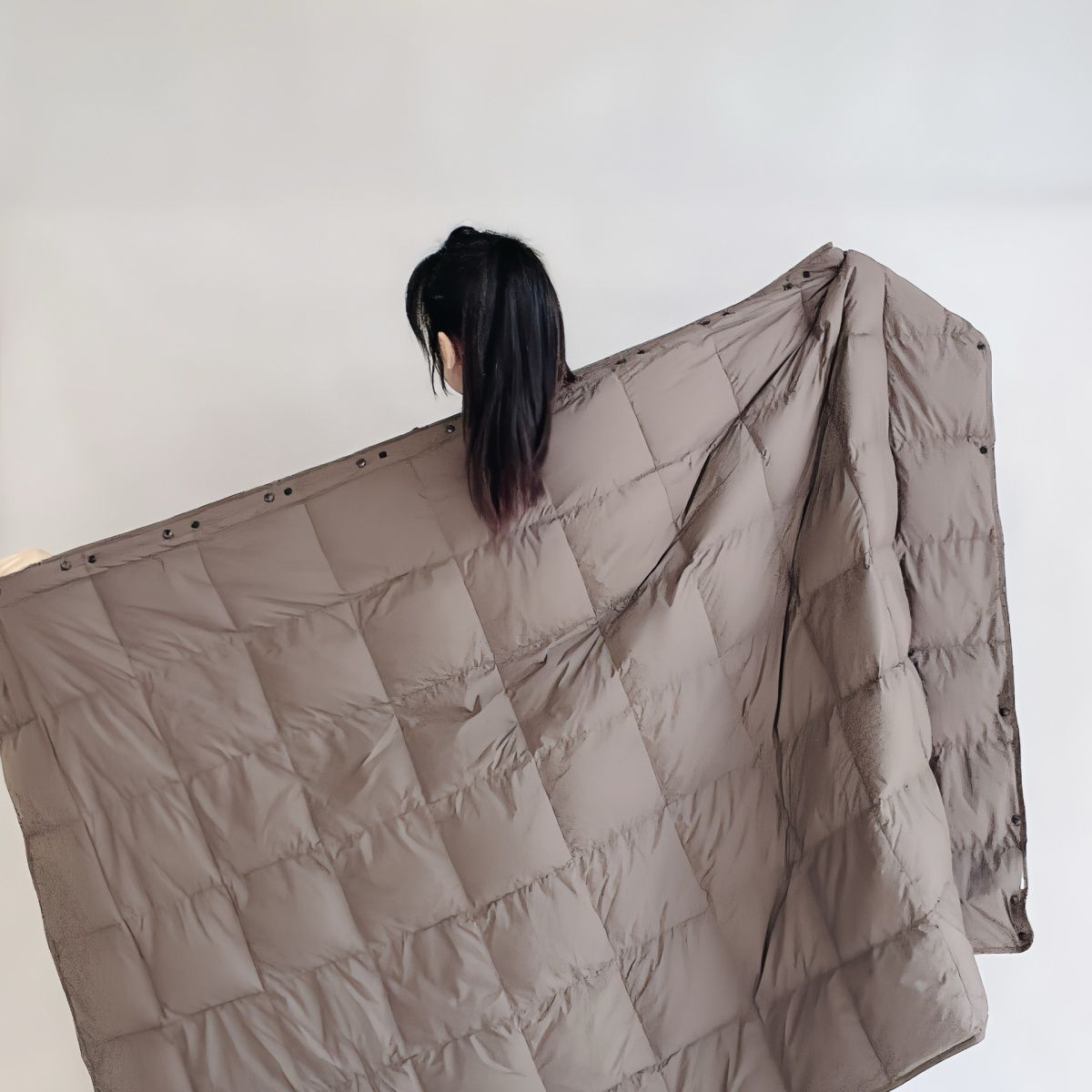 Warm Lightweight Quilted Khaki - Outdoor Camping Blanket review and price