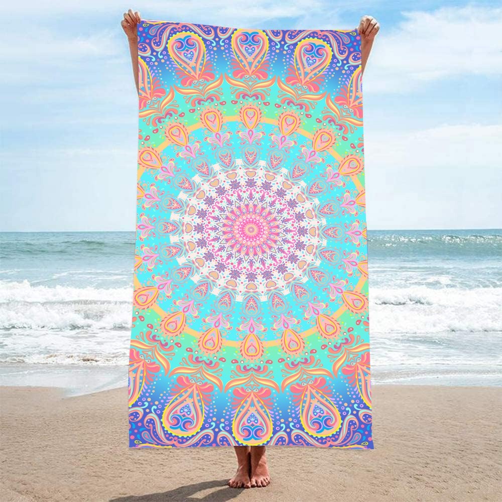Mysterious Pattern Beach Towel - Outdoor Camping Blanket review and price