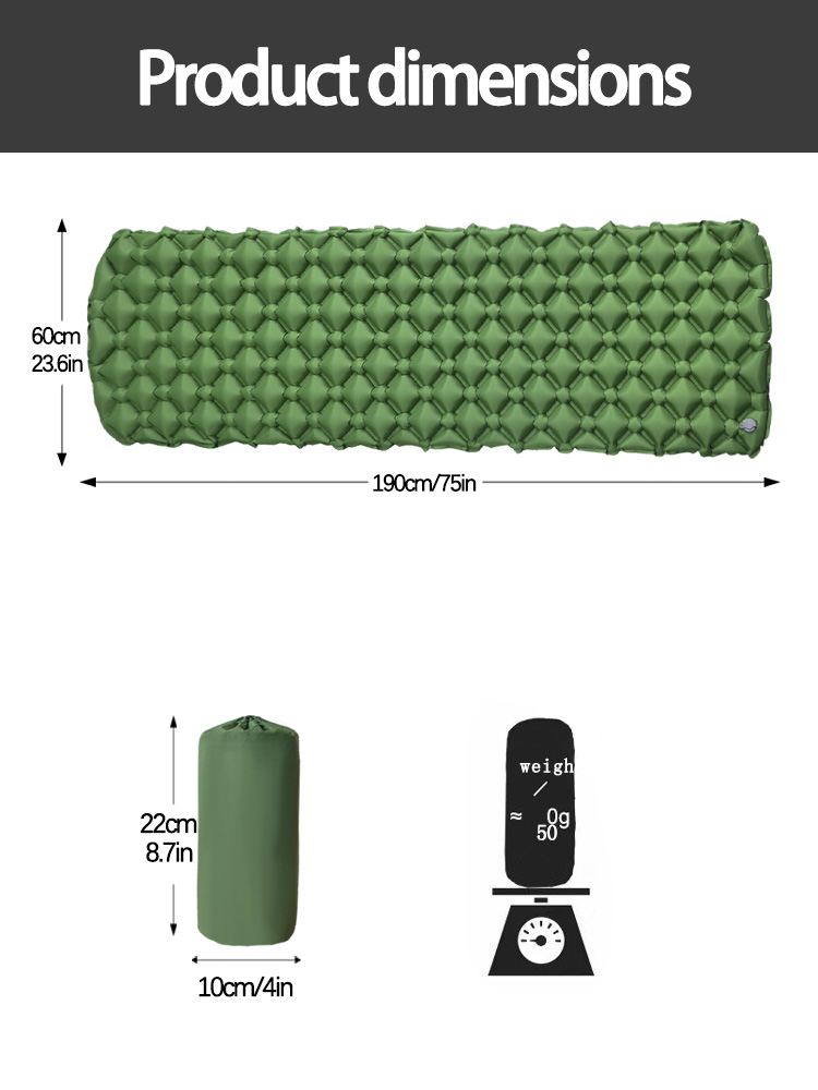 Camping Inflatable Mattress in - Outdoor Camping Blanket review and price